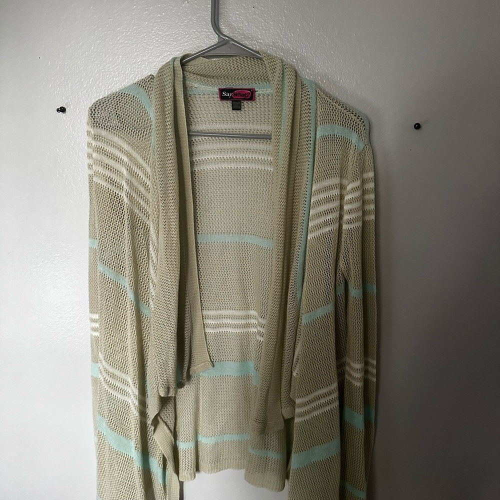 Striped cardigan